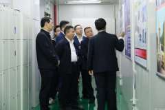 宜春市电子信息产业链招商小分队莅临九游网·官方端网站登录入口-九游(中国)参观调研